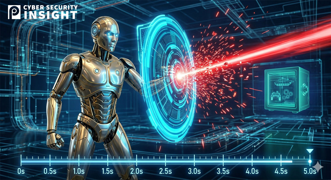 5秒または10秒ほども有れば、AIでなくともサイバー脅威を認識し、攻撃を遮断できます