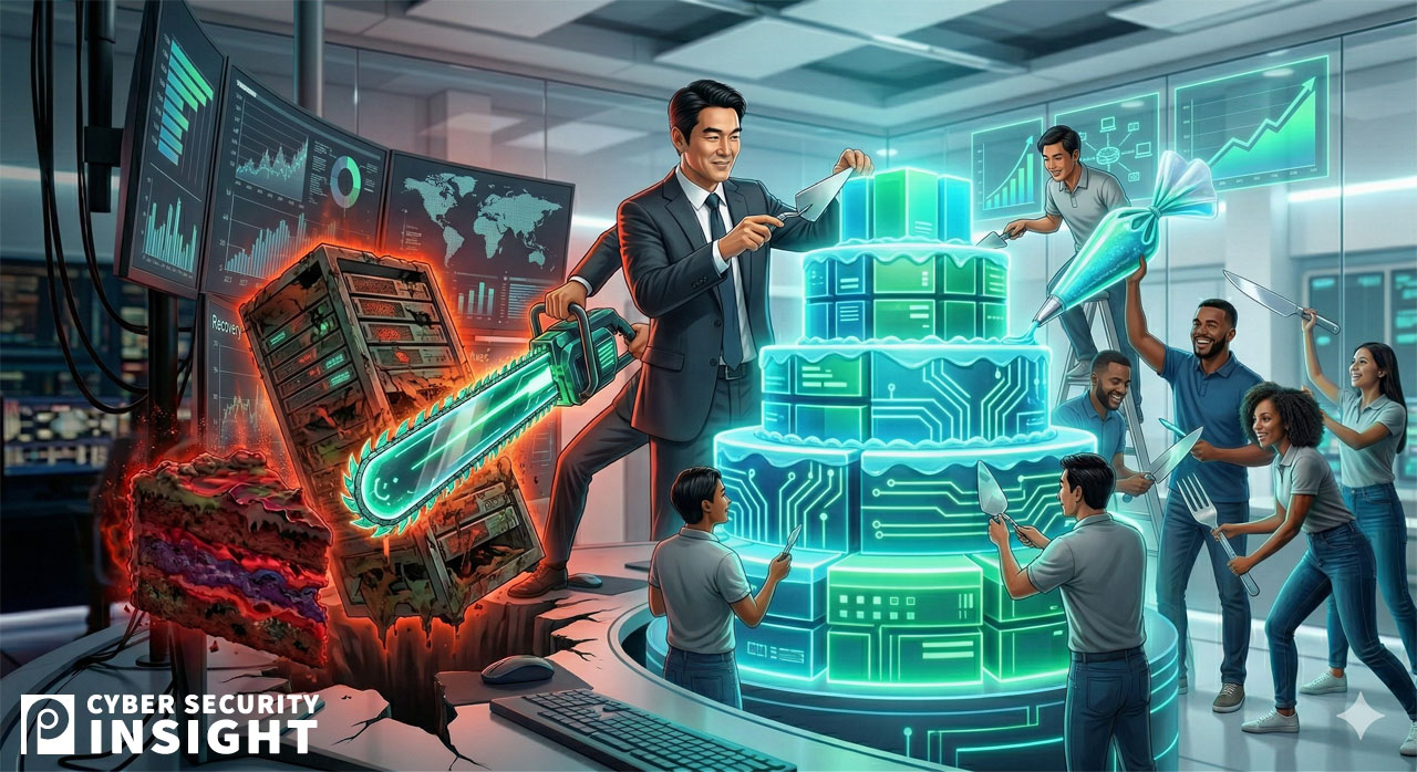 古いケーキはバッサリ英断して捨て去り、脅迫には屈せず、新たなインフラを社員と共に強く作り上げることが経営陣には求められています